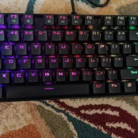 کیبورد گیمینگ ردراگون مدل K552 RGB، سوییچ قرمز