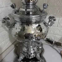 سماور گازی ۶ لیتری مارک ماندگار|سماور، چای‌ساز، قهوه‌ساز|چهاردانگه (تهران), |دیوار