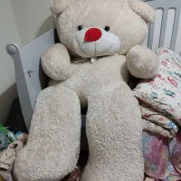 خرس ۲ متری بدون پارگی و کثیفی