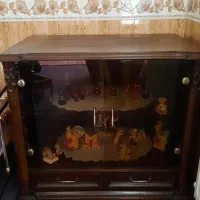 میز تلویزیون چوب گردو