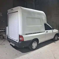 کابین پراید اتاق فایبرگلاس مسقف وانت باربند سبک