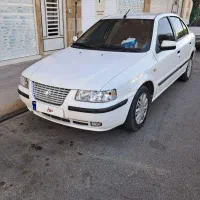 سمند95ef7دوگانه فابریک کم کار|خودرو سواری و وانت|قم, دروازه چوبی|دیوار