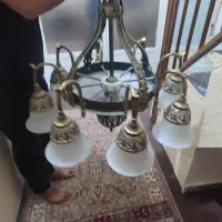 لوستر در حد نو با حباب اضاف