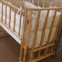 فروش گهواره وتخت کنار مادر|تخت و صندلی بچه|اردکان, |دیوار