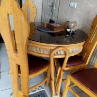 میز ناهار خوری چهار نفره|میز و صندلی غذاخوری|فولادشهر, مسکن مهر فولادشهر|دیوار