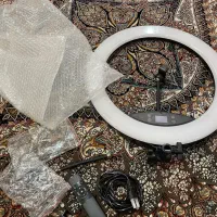 رینگ لایت Jmari در حد نو|دوربین عکاسی و فیلم‌برداری|رشت, گیل|دیوار