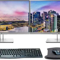 مانیتور 24 اینچ از برند HP فول پورت