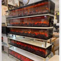 میز تلوزیون طرح شومینه