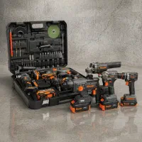 پک ۴ تکه شارژی صنعتی Kzuber