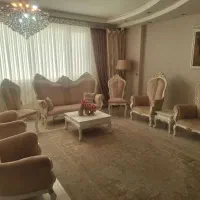 مبلمان استیل ۹ نفره به همراه ۳ عدد میز جلو مبلی