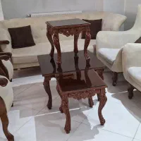 مبلمان ۷ نفره چستر|مبلمان خانگی و میز عسلی|تهران, شوش (باغ آذری)|دیوار
