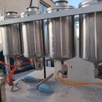 مخزن۲۵لیتری استیل وبچ پخت دوجداره۱۰۰کیلویی