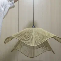 لوستر مدرن رافیا