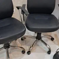 دوعدد صندلی چرخدار تنظیمی|صندلی و نیمکت|ساوه, |دیوار