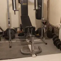 دستگاه بدن سازی100کاره خانگیhorsیک باشگاه کامل