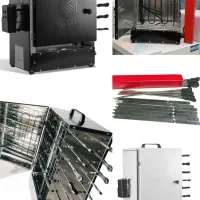 کباب پز برقی/ایستاده/تایمر و موتور دار/سیخ/ارتاسان