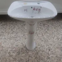 سنگ چینی روشویی|لوازم سرویس بهداشتی|خرم‌آباد, |دیوار