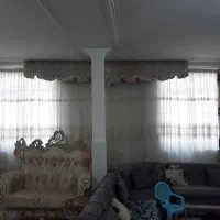 پرده حریر شیک و تمیز