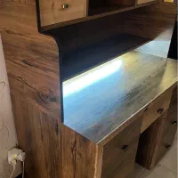 میز تحریر و کتابخانه|میز تحریر و کامپیوتر|کیش, |دیوار