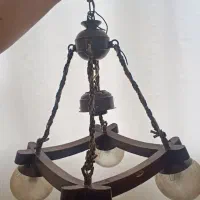 لوستر چوبی برند نورسازان