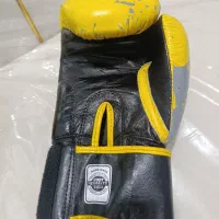 دستکش بوکس چرم با نقاب تکواندو|تجهیزات ورزشی|ایلام, |دیوار