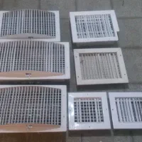 تعدادی دریچه فلزی کولرآبی باابعادمختلف