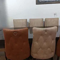 مبل 8 نفره جنس درجه 1|میز و صندلی غذاخوری|اهواز, سلطانمنش|دیوار