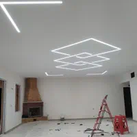 تولید واجرای لاین نوری.برق ساختمان|خدمات پیشه و مهارت|فلاورجان, |دیوار