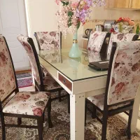 میز و صندلی شش نفره|میز و صندلی غذاخوری|سهند, |دیوار