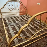 تخت دو نفره آهنی|تخت و سرویس خواب|کرمان, |دیوار