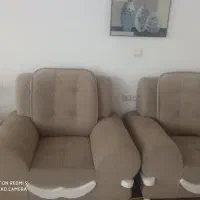 یک دست مبل هفت نفره همراه با میز و دو عدد عسلی|مبلمان خانگی و میز عسلی|سنندج, |دیوار