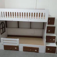 تخت دوطبقه|تخت و سرویس خواب|مشهد, طبرسی شمالی|دیوار