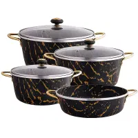 سرویس قابلمه گرانیتی ۷ پارچه+اقساطی+تحویل فوری