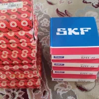 7عددبلبرینگ FAG6211.2z.c3و4عددSKF