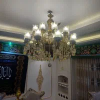 لوستر برنز شاه عباسی بزرگ|لوستر و چراغ آویز|مشهد, رضاشهر|دیوار