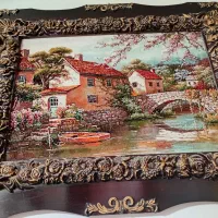 تابلوفرش جنس چوب اصل گردو