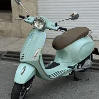 وسپا پریماورا 150cc سبز مغز پسته ای لته مته