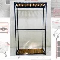 رگال مشکی تمام فلز|بندرخت و رخت‌آویز|قم, منبع آب|دیوار