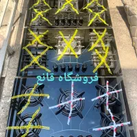 اجاق گاز رومیزی توکار / شیشه ضخیم کد v678