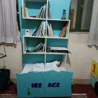 تخت و کتابخانه کودک|تخت و سرویس خواب|شیراز, تاچارا|دیوار