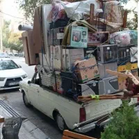 باربری وانت بار نیسان بار کارگر خالی صادقی پونک