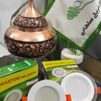 پنل هالوژن۷وات سیم کابل لاین ریسه لامپ ایفن