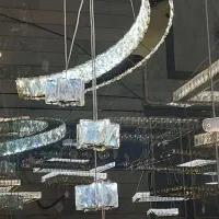 لوستر کریستالی|لوستر و چراغ آویز|بیرجند, |دیوار
