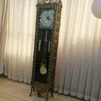 ساعت ایستاده ویترین برنز