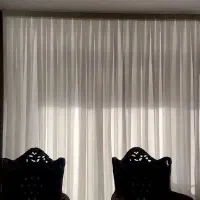 پرده حریرودکور