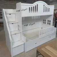تخت دوطبقه مدل نگارین مستقیم از تولیدی/چکی