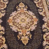 ۴ تخته فرش ۶ متری طرح ابریشم فرهی.|فرش|کرمانشاه, |دیوار