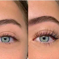 نیازمند مدل لیفت ابرو و مژه فقط ۱۸۰هزینه مواد