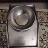 سینی وجام استیل زیر سماوری