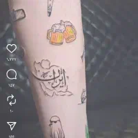 تاتو بدن اجرای میکرواسکالپ